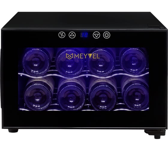 Термоэлектрический винный шкаф Meyvel MV08-BF1 easy 980041