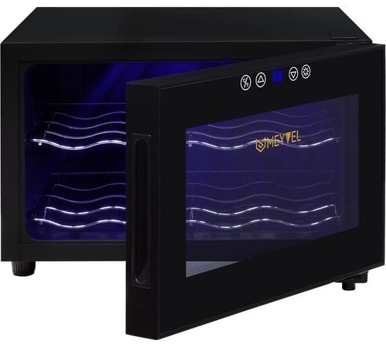 Термоэлектрический винный шкаф Meyvel MV08-BF1 easy 980041