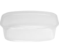 Одноразовые контейнеры OfficeClean 350 мл, набор 100 шт., без крышек, 138x102x41 мм, ПП, прозрачные 321688