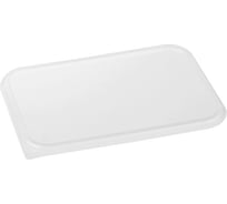 Крышки для одноразовых контейнеров OfficeClean 186x132x5 мм, набор 50 шт., ПП, прозрачные 321698