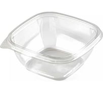 Контейнер ЮПЛАСТ ЮПК-1212 126х126х60 мм, 500 мл, прозрачный, PET, 50 шт. ЮУПМ6076