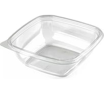 Контейнер ЮПЛАСТ ЮПК-1616 625 мл, 160х160х53.5 мм, прозрачный, PET, 25 шт. ЮУПМ6026