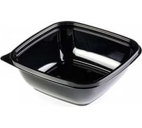 Контейнер ЮПЛАСТ ЮПК-1616 625 мл, 160х160х535 мм, черный, PET, 25 шт. ЮУПМ6027