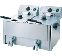 Фритюрница Viatto Commercial hdf8+8 158157