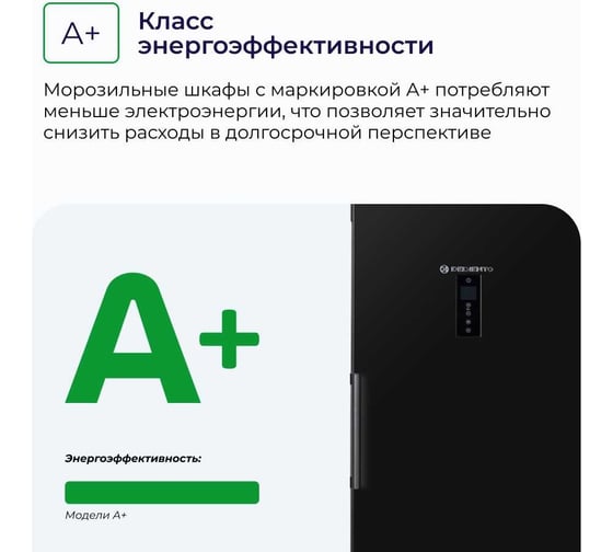 Вертикальный морозильник Delvento VB8301A+