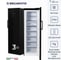 Вертикальный морозильник Delvento VB8301A+ 2