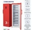 Вертикальный морозильник Delvento красный VF8301A+ 2