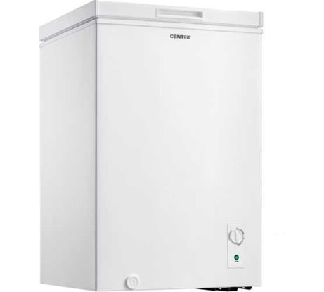 Морозильный ларь Centek 99 л, 545x495x850 мм, пластиковое внутреннее покрытие, 2 в 1, 1 корзина, A+ CT-1785