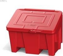 Ящик POLIMER GROUP 160 л, красный FB1605