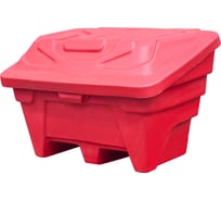 Контейнер для песка с крышкой Тара.ру 220л, морозостойкий, красный 31044