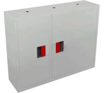 Навесной закрытый горизонтальный шкаф Карелпожлиния ШПКО-КОМБИ-315 НЗГБ евро-ручка, в=650, ш=840, г=230, 1-ПК, 1-Огнет., белый НФ-00000002-Б НФ-00000673