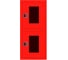 Навесной, открытый, вертикальный шкаф Карелпожлиния ШПКО-КОМБИ-320 НОВрК Евро-ручка ВхШхГ 1300х540х230 мм (1-ПК, 2 огнетушителя), цвет красный НФ-00000059-К 1