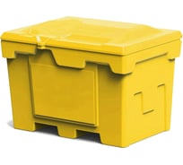 Ящик POLIMER GROUP 500 л, с крышкой, цвет желтый FB15007