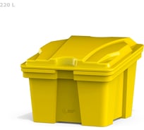 Ящик 220 л желтый POLIMER GROUP FB2207