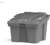 Ящик POLIMER GROUP 220 л, серый FB2206