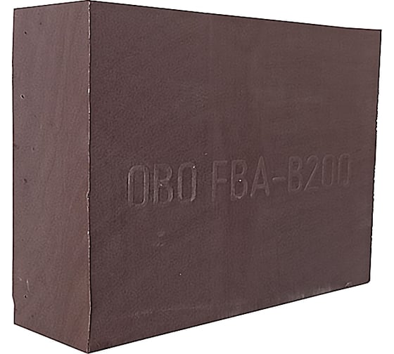 Блок огнестойкий OBO Bettermann FBA-B200-14, 144x200x60 мм (4 шт/уп) 7202505_V1