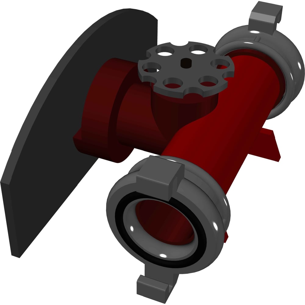 Пожарный ствол Щелевой проточный распылитель с запорным краном ООО ...