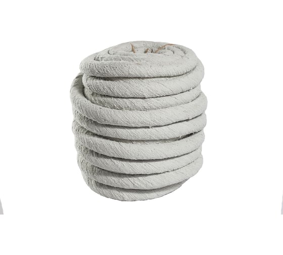 Шнур асбестовый термостойкий УРТ ШАОН 15 мм, 3 метра 24280-шаон15мм3м