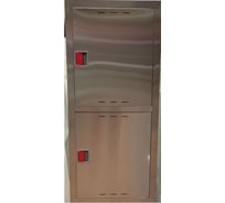 Пожарный шкаф ООО Метинтергрупп ШПК-320 ВЗ нержавеющий шлифованный 320-21 евро-ручка