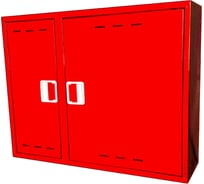 Пожарный шкаф ООО Метинтергрупп ШПКО-315 НЗК евро-ручка 4687201760658