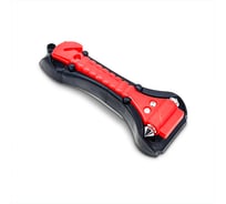 Молоток аварийный атега на подставке с ножом для ремня. Китай Артикул: М-396002К