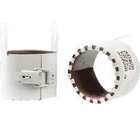 Муфта противопожарная Балтика-01 ст Дн110 с замк Балтика-ПМ белый 016-4352