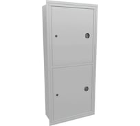 Шкаф пожарный Балтика-01 встроенный ШП-К-320-21 ВЗБ (2ПК) ЗМ 1300x540x230 белый 016-4312