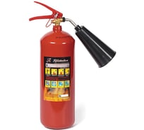 Огнетушитель углекислотный ОУ-2, ВСЕ, закачной, в индивидуальном коробе, ЯРПОЖ, ш/к 28925 ОФИСМАГ 610913