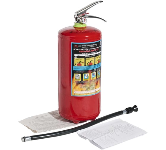 Огнетушитель ООО "Пожнанотех" ОВЭ-6 (з) АВСЕ 01 морозостойкий 12375 1