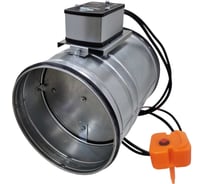 Пожарный клапан TECHNO FKS225 круглый 225мм огнестойкость El60 с приводом с возвратной пружиной 230В с ТРУ 594228