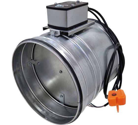 Пожарный клапан TECHNO FKS280 круглый 280мм огнестойкость El60 с приводом с возвратной пружиной 230В с ТРУ 594283 1