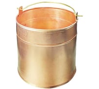 Ведро пожарное X-Spark вращающееся бесшовное, латунный 281D-1004
