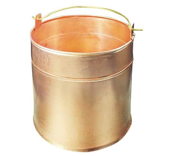 Ведро пожарное X-Spark вращающееся бесшовное, латунный 281D-1004 1