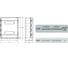 Пенал DAKEN DUAL, 616х735х270 ПУСТОЙ 85101009 2