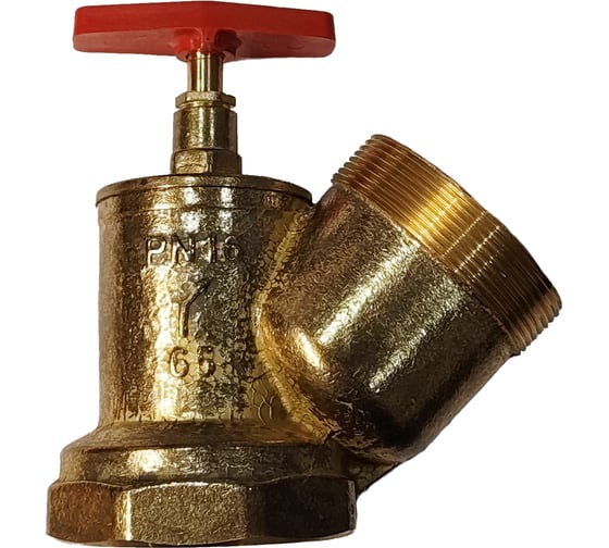 Клапан пожарного крана ИНОТЭК ПК65 м-ц (исп1) 125 град 4687207424578 1
