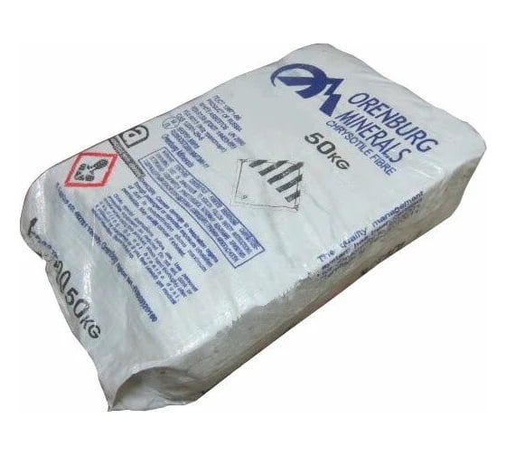 Асбест хризотиловый ООО «СПИ» 6-30 (по 50кг)