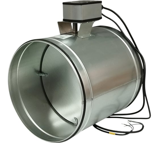 Пожарный клапан TECHNO FKS315 круглый 315мм огнестойкость EI60 с приводом с возвратной пружиной 230В 594316-1