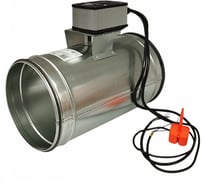 Пожарный клапан TECHNO FKS250 круглый 250мм огнестойкость EI60 с приводом с возвратной пружиной 24В с ТРУ 594254-1