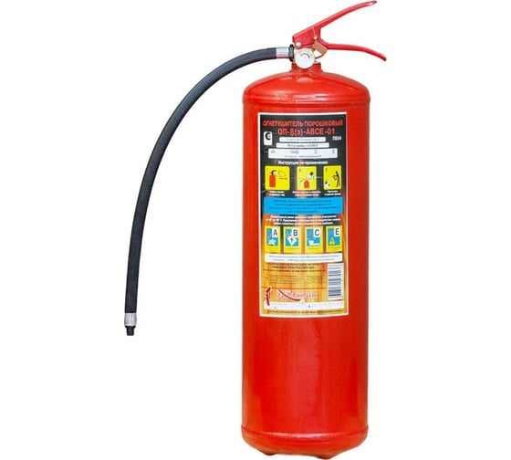Порошковый огнетушитель Ярпожинвест ОП-8(з)-АВСЕ-01 (А) 4627099830088 ...