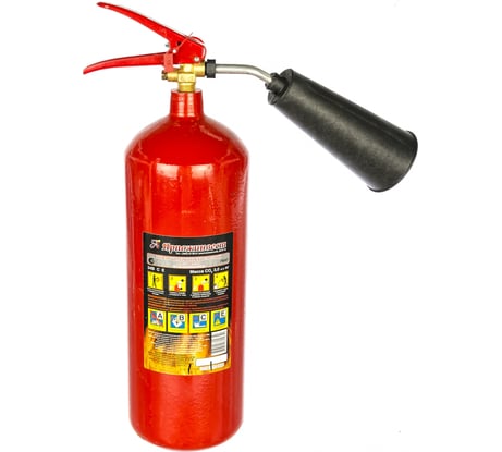 Углекислотный огнетушитель с раструбом ОУ-3 В;С;Е (старый ГОСТ ОУ-5) СПЕЦ