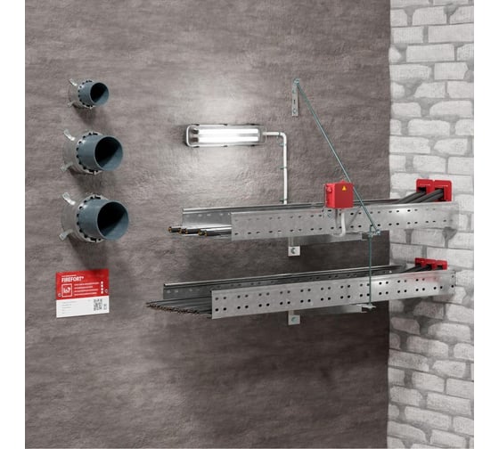 Противопожарная муфта Система КМ FIREFORT CLUTCH М40 L25 мм KM-FF-C-40-25