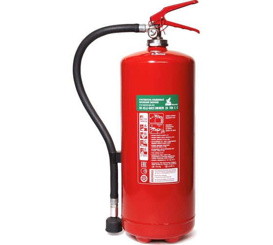 Огнетушитель ИНЕЙ ОХ-6з баллон d180, 10л., ОТВ-6кг. 115-02