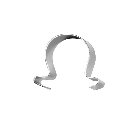 Клипса 1/4" для головки, металл, на рельс AIST 99920801 00-00001042