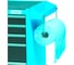 Металлический лоток с держателем для бумаги/полотенца AIST 90003002 00-00016405 1
