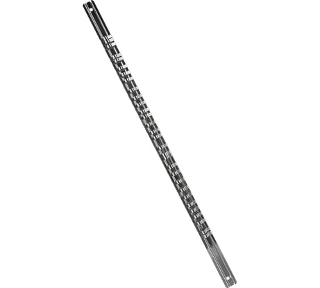 Держатель головок ROCKFORCE 1/4DR, металлическая рейка, 30 зажимов, 560мм RF-819230(1177)