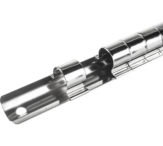 Держатель головок ROCKFORCE 1/2DR, металлическая рейка, 9 зажимов, 200мм RF-819409(1403)