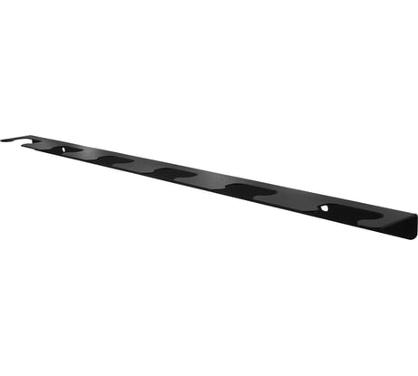 Держатель для ручного инструмента с гладкими ручками, настенный EMBODIMENT черный EMB-WOPLS-B