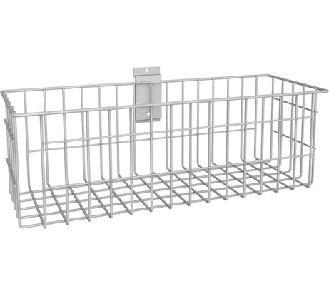Навесная большая корзина ESSE 408x140x140 мм, металлик GK2-23