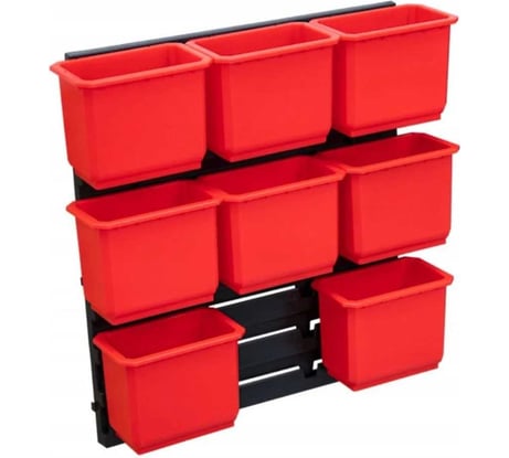 Органайзер настенный QBRICK System Containers SET №2, 8 ящиков 2631-40