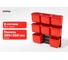 Органайзер настенный QBRICK System Containers SET №2, 8 ящиков 2631-40 2